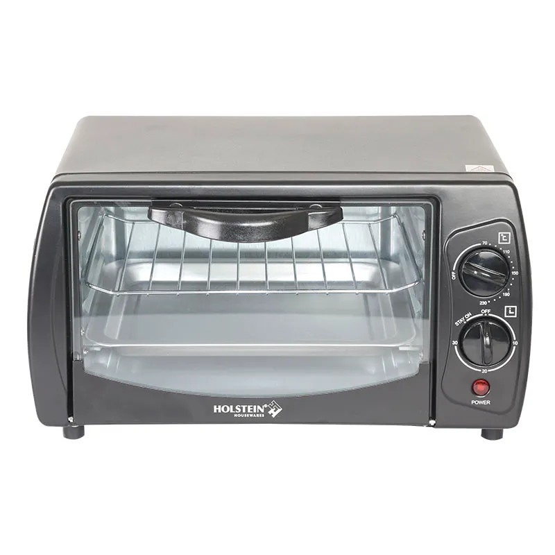 Horno tostador 9 litros para 4 rebanadas 800 W negro Holstein