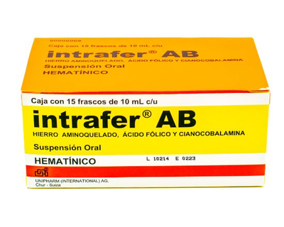 Intrafer AB suspensión oral 10 ml