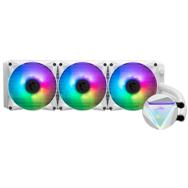 Enfriamiento Liquido MSI RGB MAG Coreliquid C360 V2 White AIO 360MM – Blanco