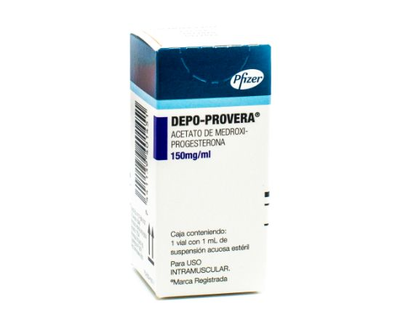 Depo Provera Pfizer uso intramuscular - 150 mg