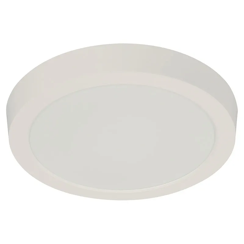 Panel LED de sobreponer circular 18 W luz neutra