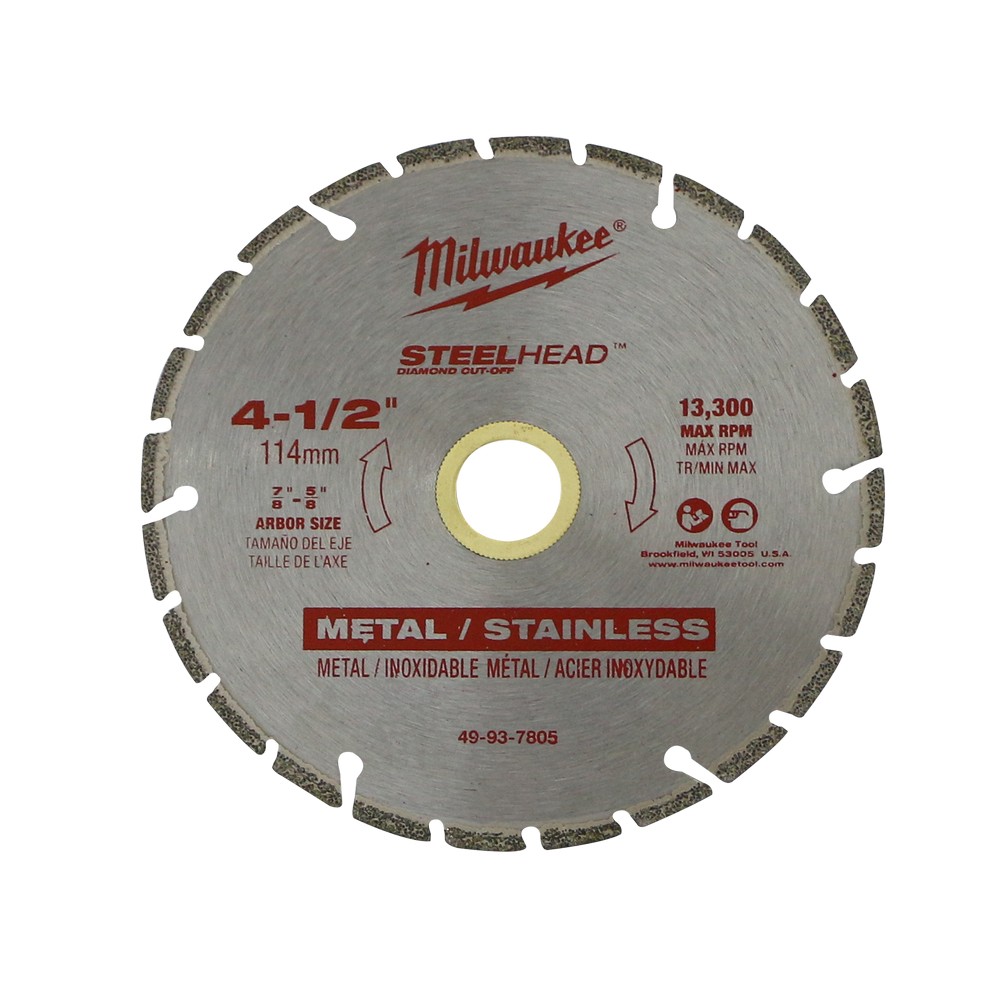 Disco de corte para metal 4.1-2 pulg diamante