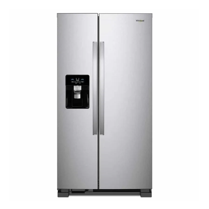 REFRIGERADORA SIDE BY SIDE DISPENSADOR 21CF INOXIDABLE WHIRPOOL