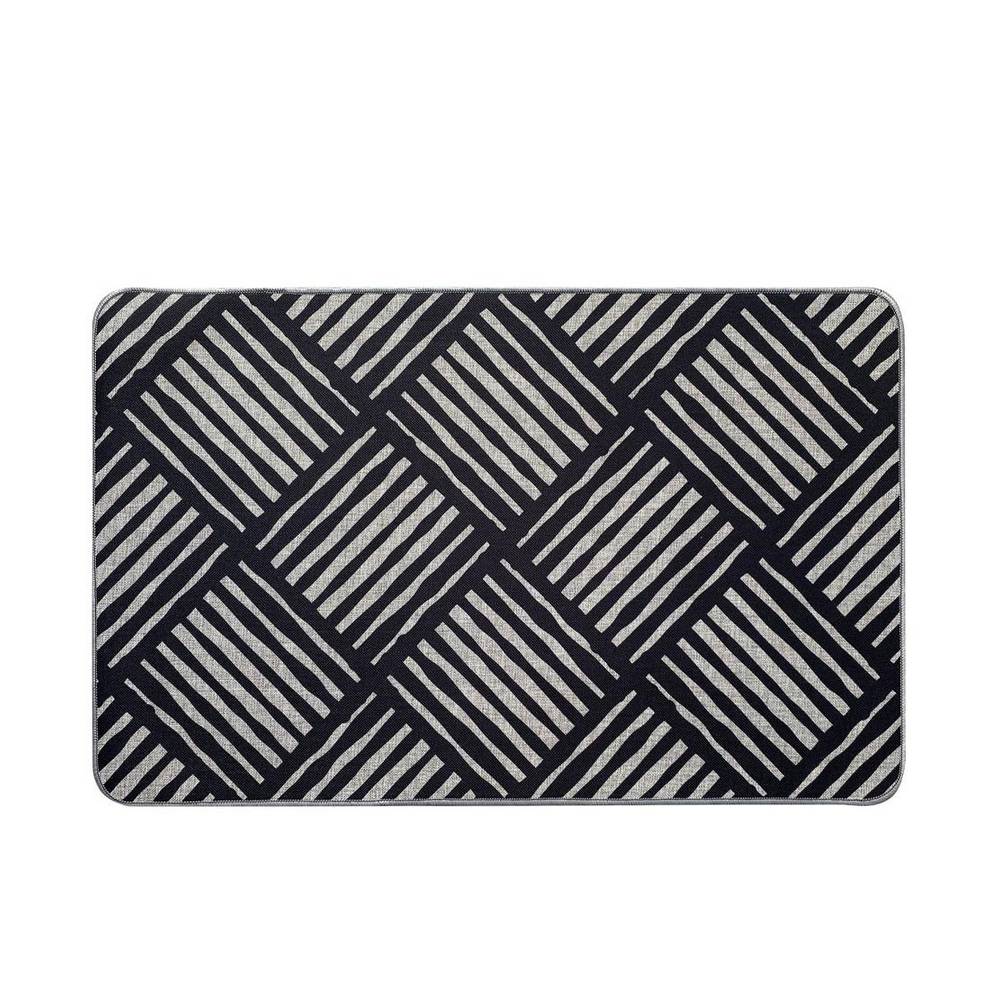 Alfombra para entrada 50x80 cm africa gris luance 47004114