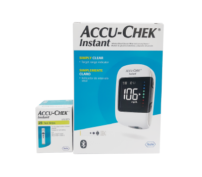 ACCU-CHECK GLUCÓMETRO + 25 TIRAS GRATIS