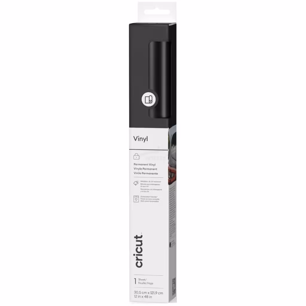 CRICUT VINIL ROLLO PREMIUM – NEGRO – PERMANENTE