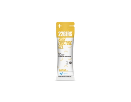 226ERS HIGH FRUCTOSE SABOR A BANANA GEL 80 GRAMOS
