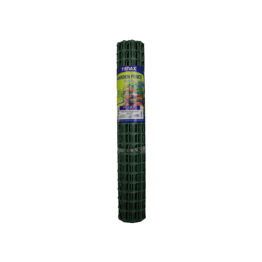 Malla para jardin 7.62 metros verde
