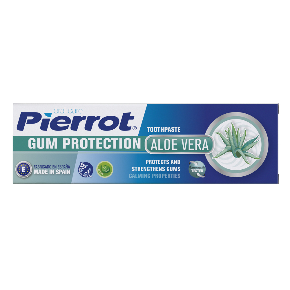 Pierrot Protección de encías Aloe Vera crema dental 75ml