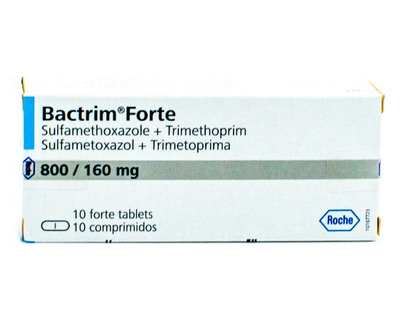 Bactrim Forte, 800/160 mg, 1 de 10 compr