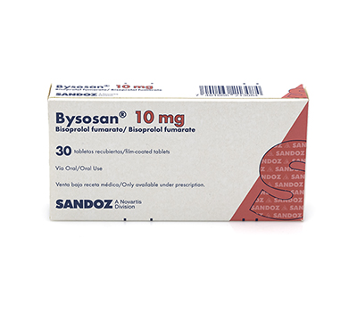 BYSOSAN 10 mg x 30 TABLETAS