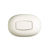 Apagador Sencillo Blanco 3 V 10 A Superficial Bticino