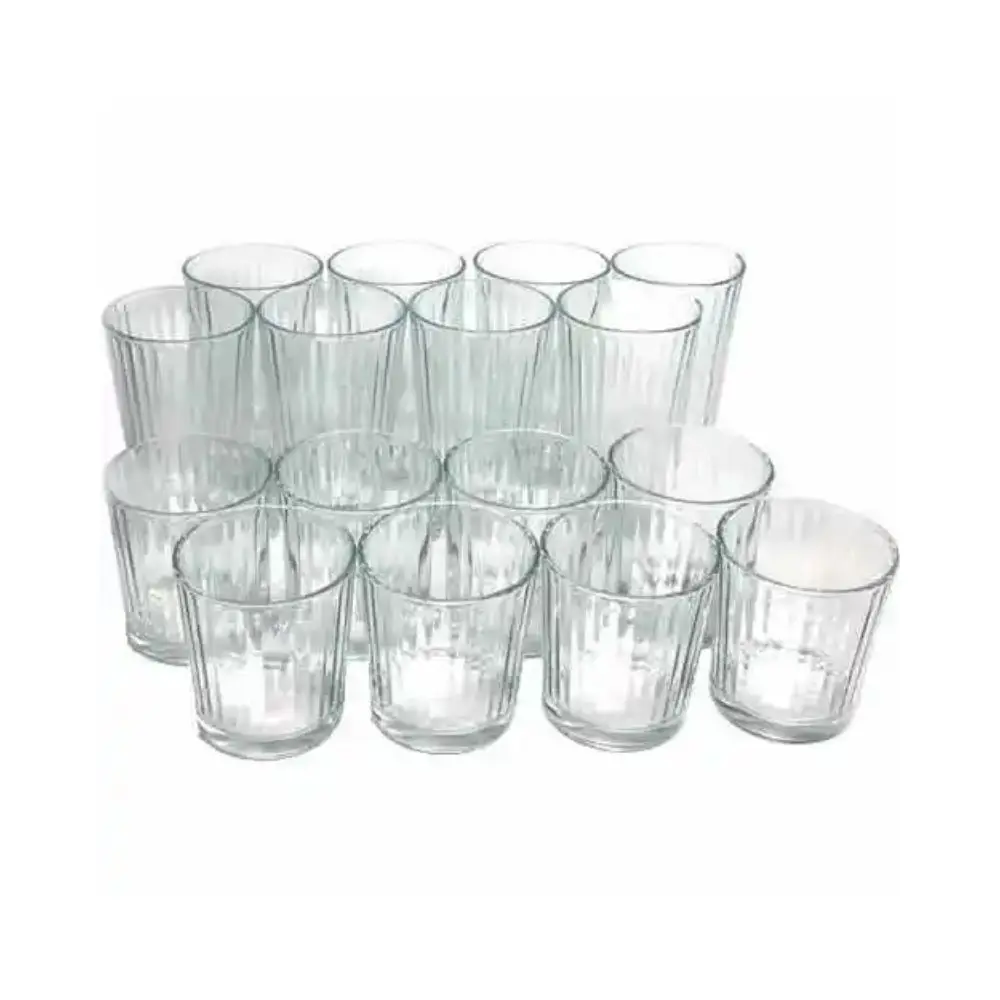 Juego de vasos Gibson Home Moonstone Vidrio 16 piezas