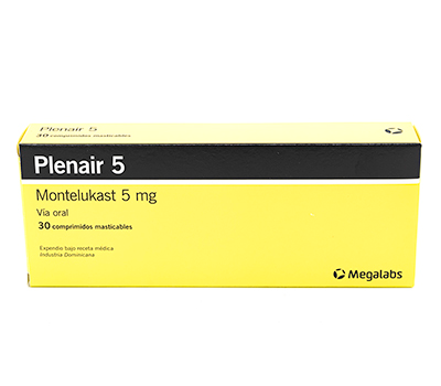 PLENAIR 5 MG COMPRIMIDOS VÍA ORAL