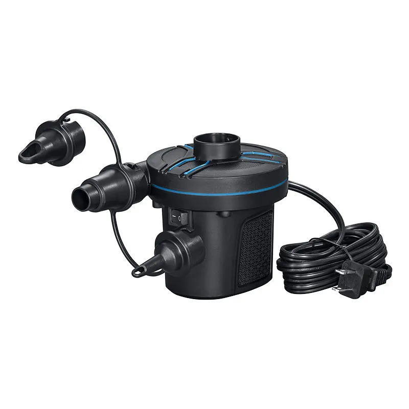 Inflador eléctrico 3 adaptadores Bestway