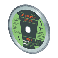 Disco Diamantado Continuo 7" Truper
