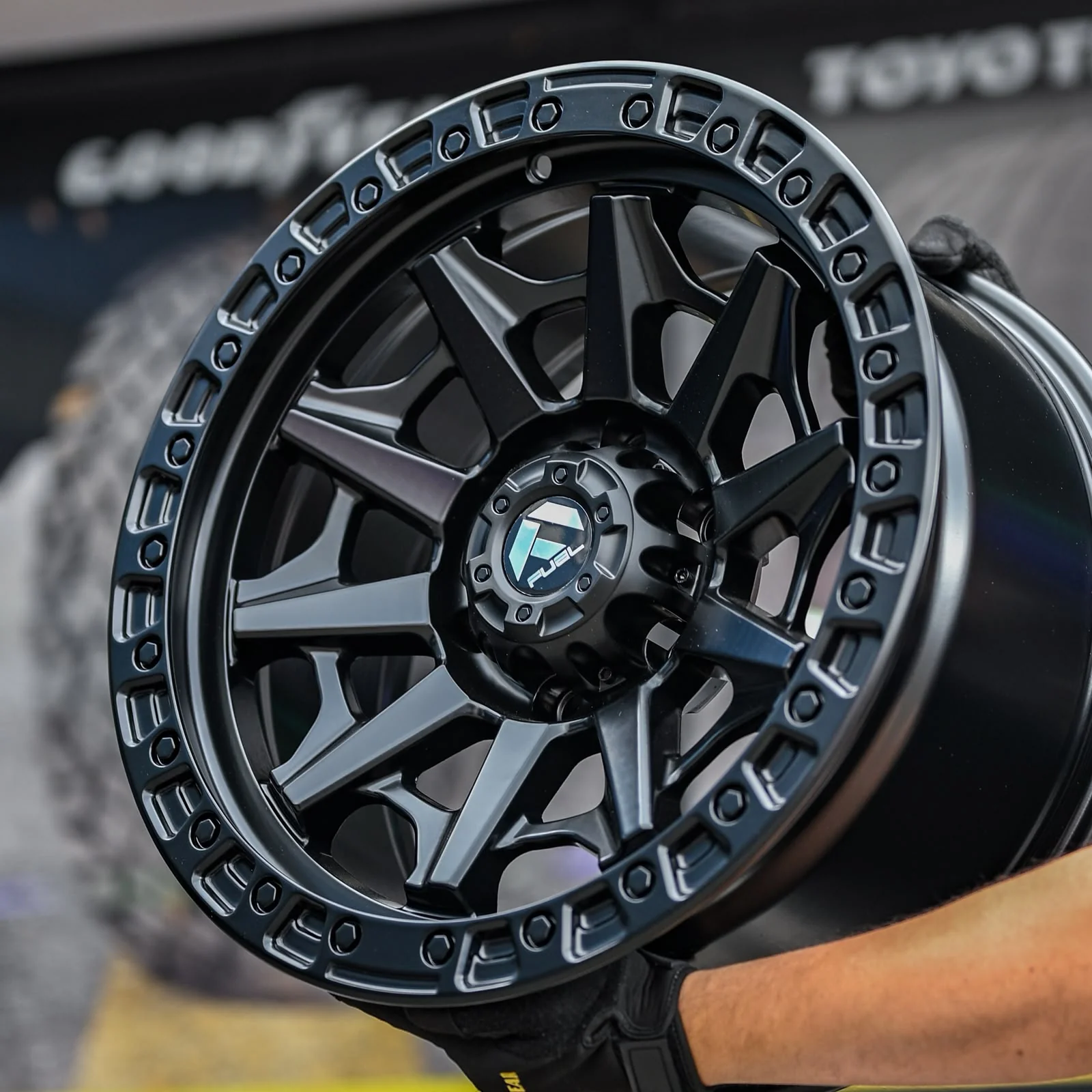 AD74X46H-297 17x9 6x114.3 MATT BLACK MD0464 ET10 CB66.1