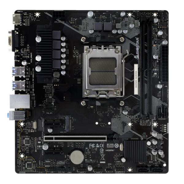 Tarjeta Madre Biostar A620MH Aurora AM5 Micro-ATX DDR5 – Negro