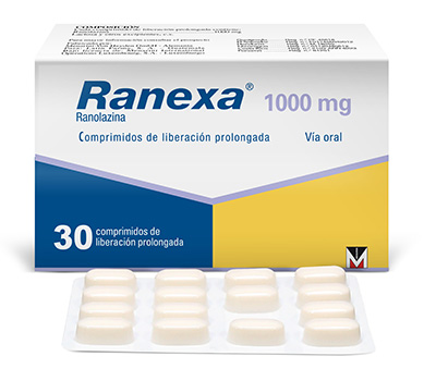 RANEXA 100MG 30 TABLETAS