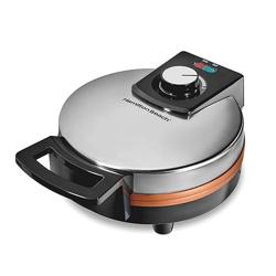Hamilton Beach Belgian Waffle Maker with PFAS-Free Non-Stick Ce