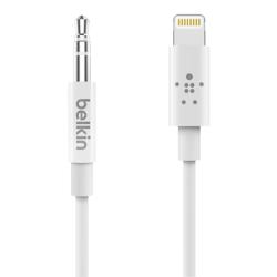 Cable De Audio Lightning Audio Auxiliar, 3.5Mm, Color Blanco