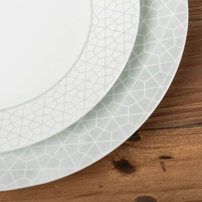 VAJILLA 12 PIEZAS REDONDA KNOX CORELLE