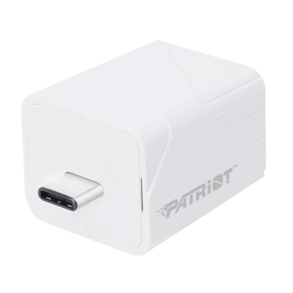 Memoria USB 512GB Patriot Iluxe Cube 3.2 GEN 1 USB-C – Blanco