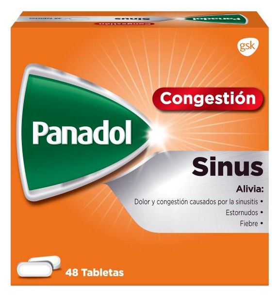 Panadol Sinus x48 Tabletas recubiertas