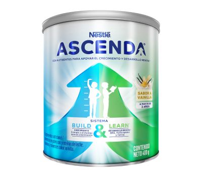 ASCENDA SABOR VAINILLA POLVO 400 GR