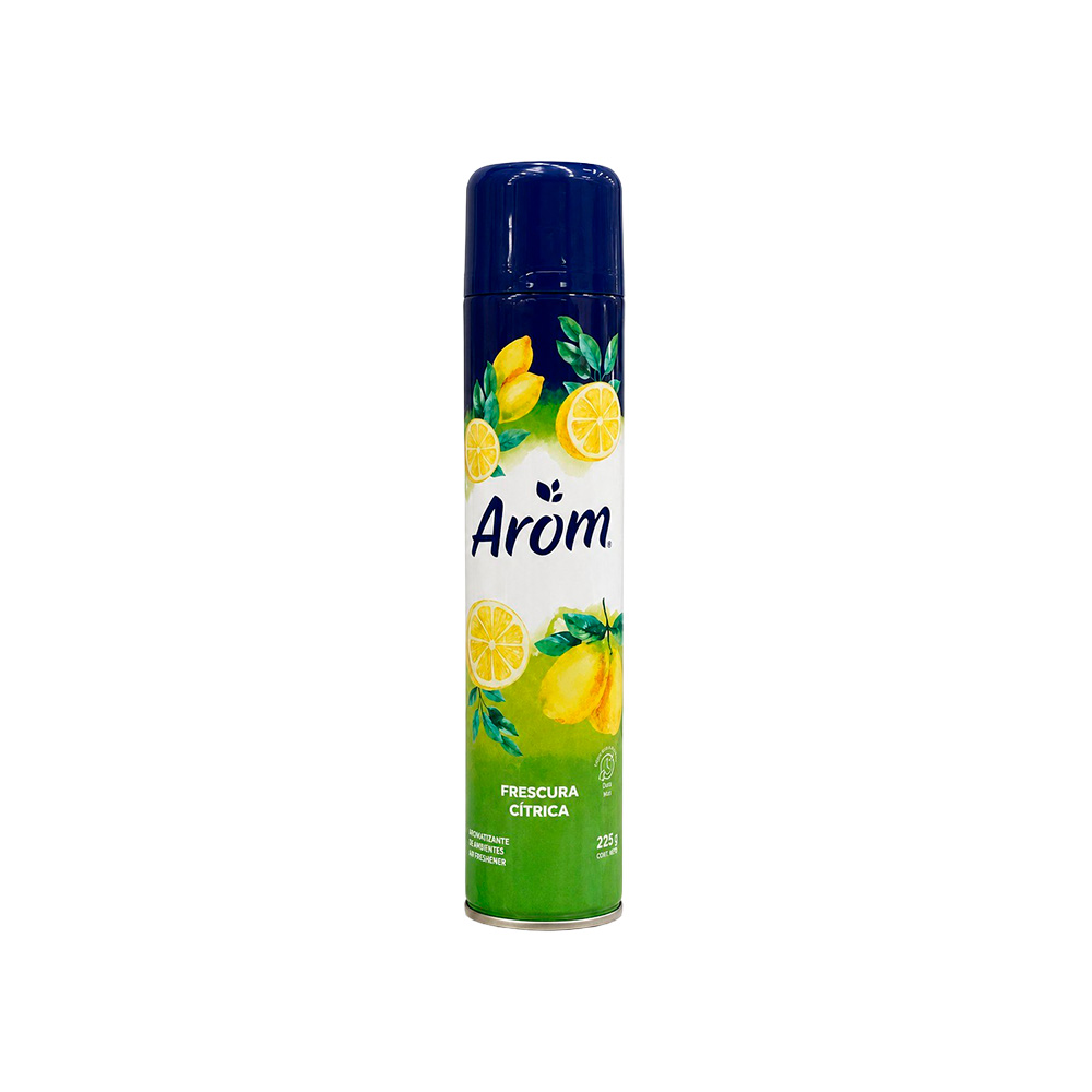 Aromatizante en aerosol frescura citrica 225gr