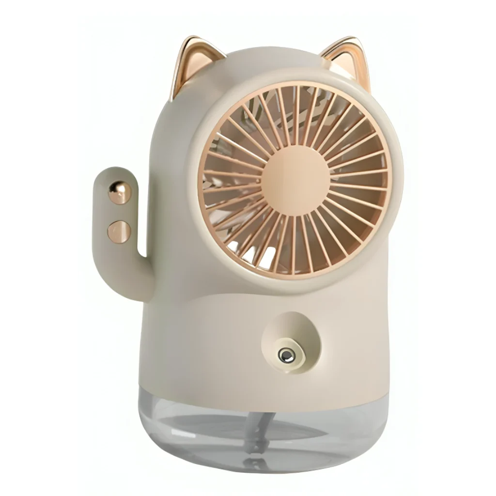 Miomu Mini Ventilador Portátil de Aire Frío para Escriorio