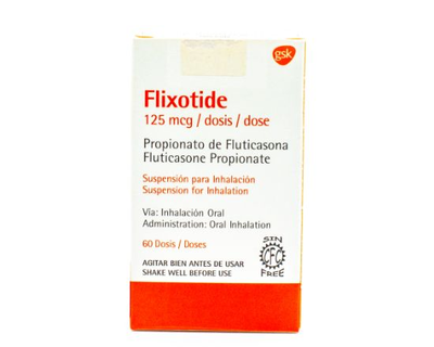Flixotide 125 mcg inhalacion