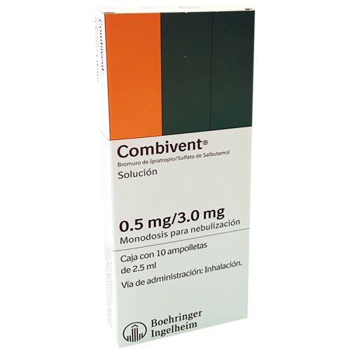 COMBVENT PARA NEBULAZAR AMPOLLA 2.5 ML