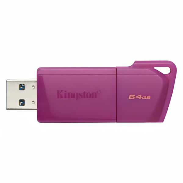 Memoria USB 64GB Kingston Data Traveler Exodia M 3.2 GEN 1 USB-A – Morado