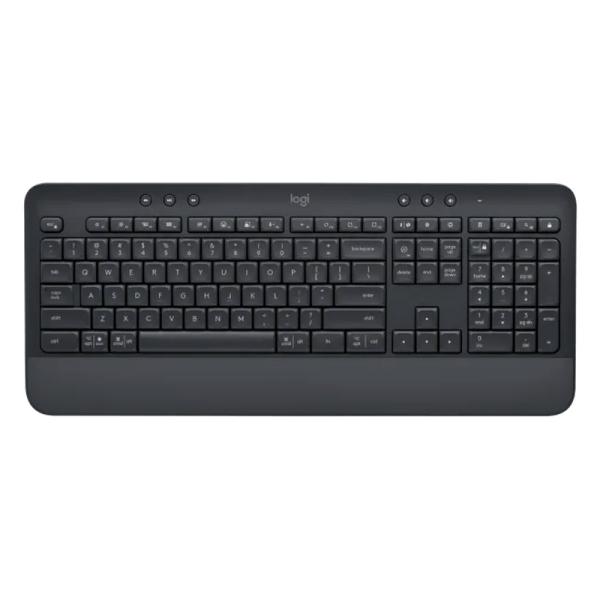 Teclado Logitech K650 Signature Membrana Español Inalámbrico Bluetooth – Negro