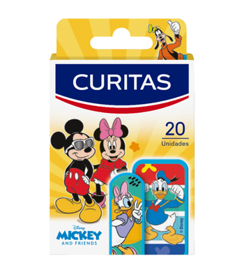 HANSAPLAST CURITAS MICKEY AND FRIENDS 20 UNIDADES