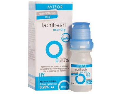 Avizor, Lacrifresh, Ocu-Dry, 0,20%, 10ml