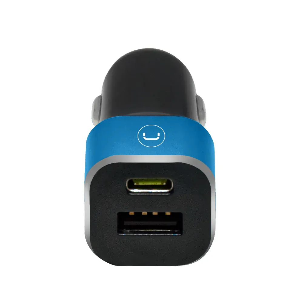 Cargador para Carro Unno – 1 USB-C – 1 USB