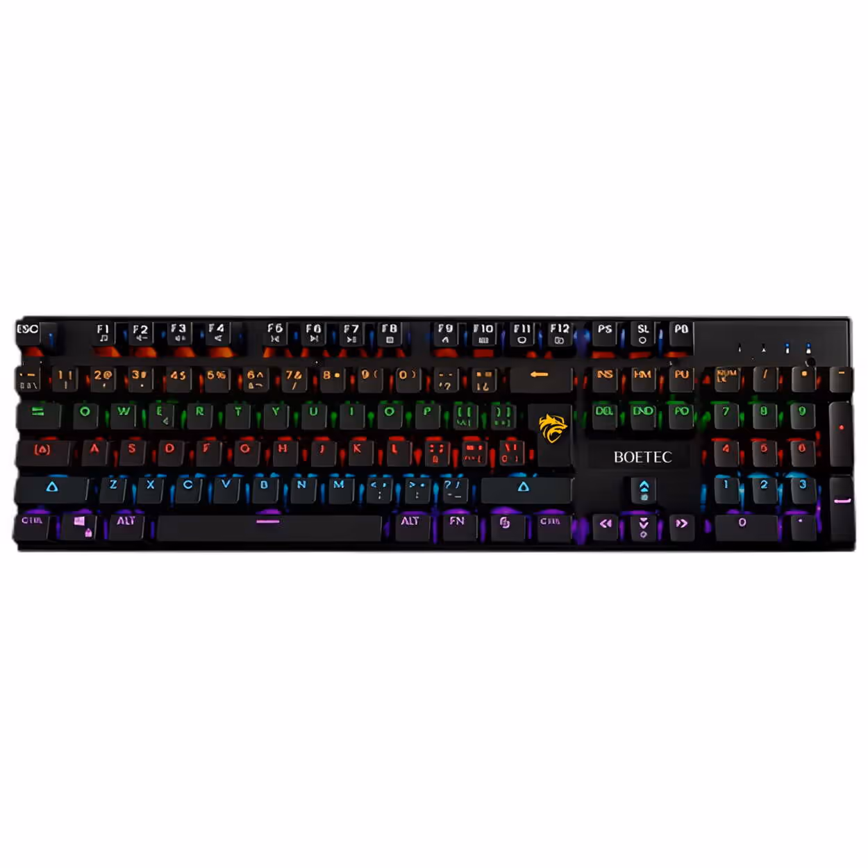 TECLADO GAMING BOETEC GMT-607 – MECANICO – RGB