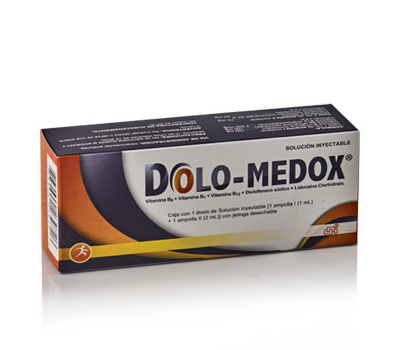 DOLO MEDOX 2 ML 1 AMPOLLA