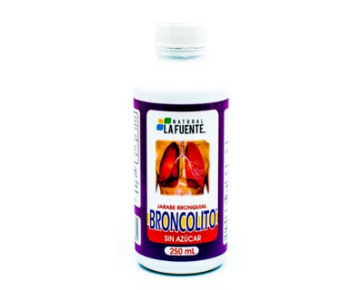 Jarabe Broncolito sin azúcar - 250 ml