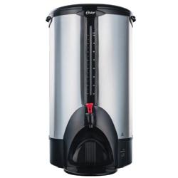 Oster, Cafetera Tipo Percolador de 100 Tazas, Fabricado con Dob