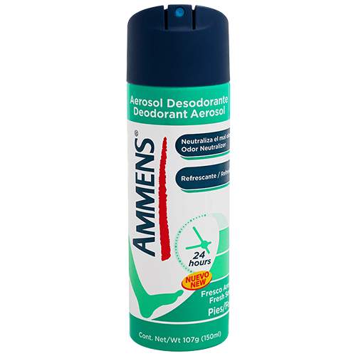 DESODORANTE PARA PIES AMMENS FRESCO AROMA 150ML