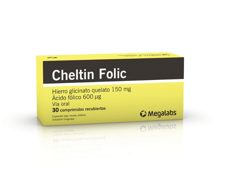 Cheltin Folic X 30 Comprimidos