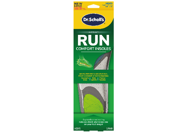 DR SCHOLLS PLANTILLA RUN COMFORT PARA HOMBRE 1 UNIDAD