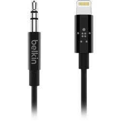 Cable De Audio A Lightning De 3,5 mm, Color Negro, Belkin