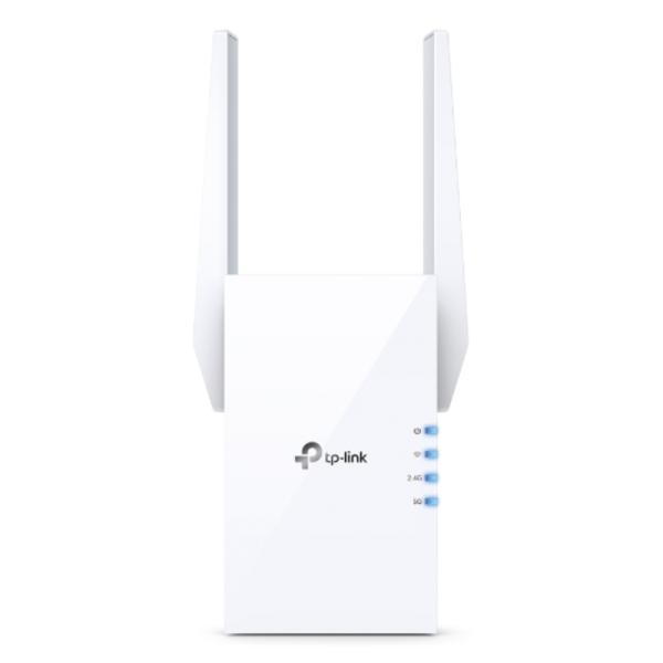 Amplificador de señal Wi-Fi TP-Link RE605X AX1800 Wi-Fi 6 doble banda 1201 Mbps (5 GHz) + 574 Mbps (2.4 GHz)