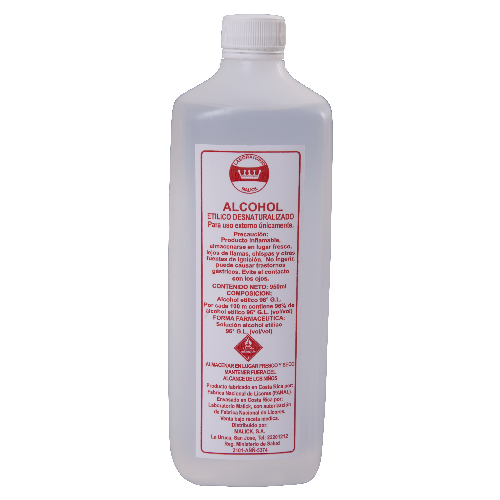 ALCOHOL DESNATURALIZADO 950 ML
