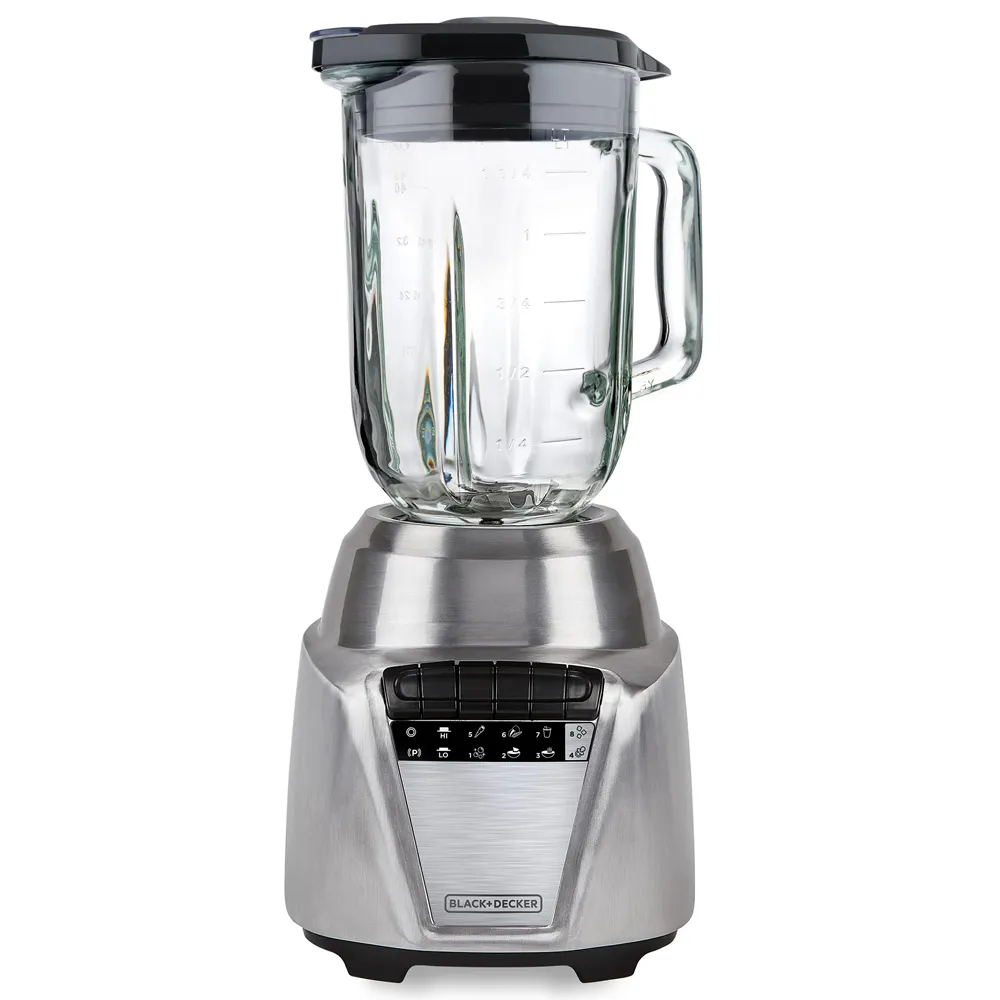 Licuadora Black And Decker Ice Crush, 1.25 Litros, Color Blanca