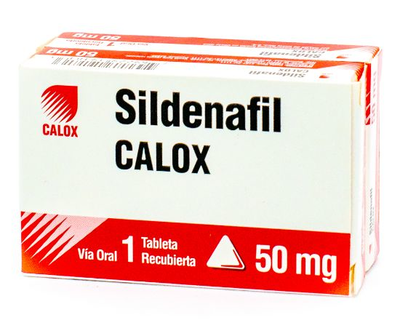 Sildenafil Calox, 50 mg, 1 tableta (Oferta1+1)